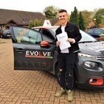 harrison first time test pass